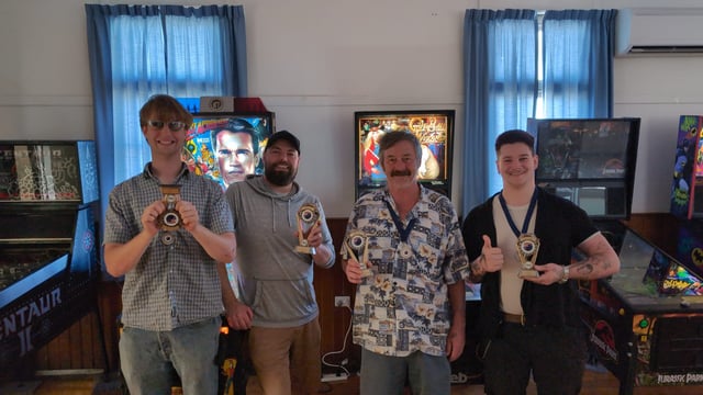IFPA Tasmania State Pinball Champion 2024-25!